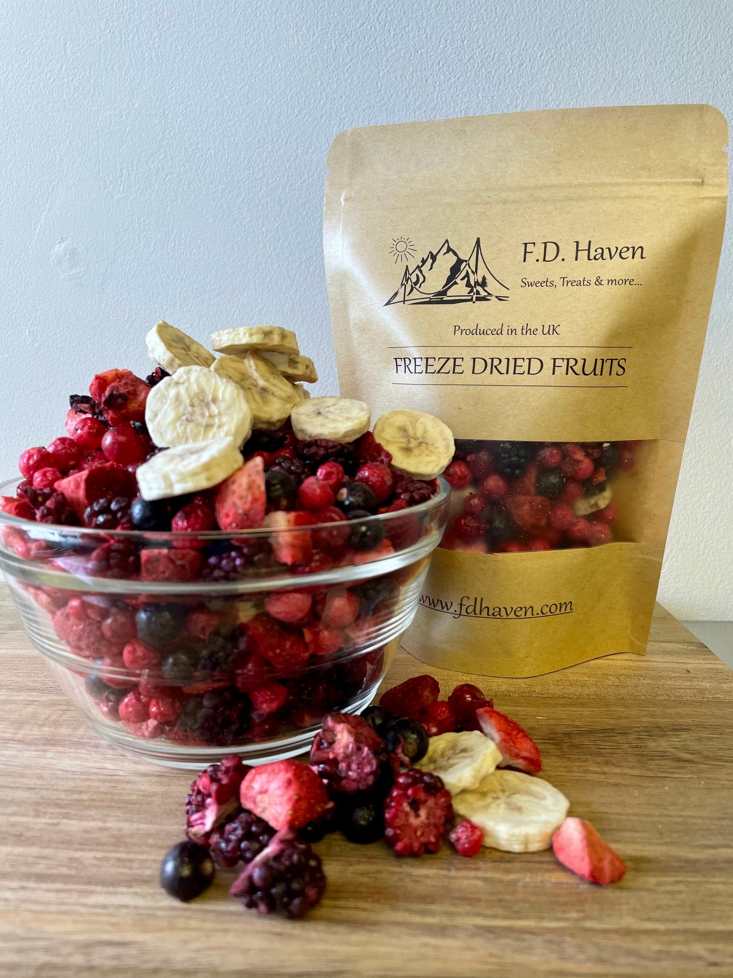 Freeze Dried Berries & Banana